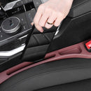 Red Car Seat Gap Filler - 2 Pieces Car Interior Storage Organizer for Front Seat Seam-6