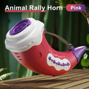 Pink Interactive Animal Sound Whistle Horn for Kids - Lung Capacity Training and 30+ Sound Effects Toy-1
