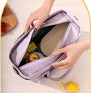 Green Chic Insulated Lunch Tote Bag - 11L Large Capacity Cooler for Work, Picnic & Travel - Durable Oxford Fabric-4