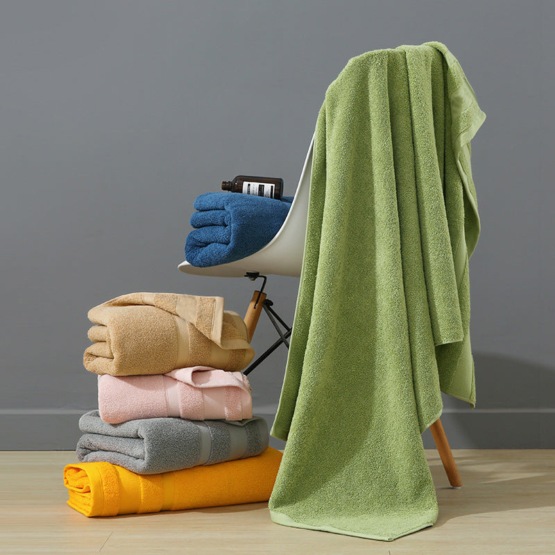 White Premium 3-Piece 100% Cotton Towel Set - Ultra Soft, Absorbent & Quick-Dry for Bathroom - 0