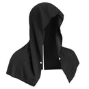 Black 5-Pack Instant Cooling Towel Set - UPF Sun Protection Hooded Ice Towels for Sports & Outdoor Activities-1