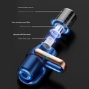 Blue Powerful Cordless UV-C Dust Mite Vacuum - 13000Pa Handheld Cleaner with HEPA Filtration-3