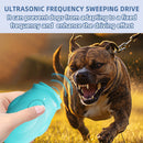Blue 2-in-1 Ultrasonic Dog Repellent & Trainer - Portable USB Rechargeable Anti-Barking Device-2