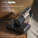 White High-Power Wireless UV Sterilization Mite Removal Vacuum Cleaner - Powerful Suction and Deep Cleaning for Home Use-2