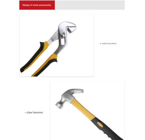 168-Piece Ultimate Hand Tool Kit - Comprehensive Household & Auto Repair Set with Socket Wrenches, Pliers, Screwdrivers & Portable Storage Case