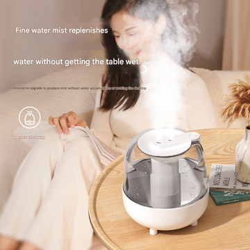 Green 3.5L Smart Cool Mist Humidifier with Dual Nozzle & Digital Display - Ultra-Quiet Air Purifier for Bedroom and Office - 0