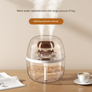 Pink Crystal Clear Dual Mist Humidifier - Ultrasonic Cool Mist & Quiet Operation with Ambient Night Light for Bedroom & Office-4