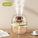 Green Crystal Clear Dual Mist Humidifier - Ultrasonic Cool Mist & Quiet Operation with Ambient Night Light for Bedroom & Office-1