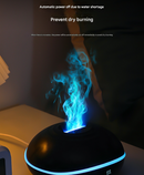 Crack color Mini USB Aromatherapy Diffuser with Flame Projection - Portable Humidifier for Home and Car Use-6