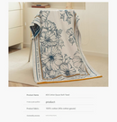 The Story of Broken Flowers 40S Pure Cotton Gauze Bath Towel - Extra Large, Thick, Soft, and Highly Absorbent for Adults-7