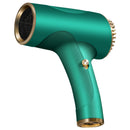 Green Ultra-Lightweight Ionic Cordless Hair Dryer, USB Rechargeable Portable Blow Dryer with Cool Air for Travel & Home-1