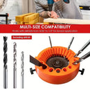 2 PCS Orange Universal Drill Bit Sharpener Attachment - Revive Dull Bits with Your Angle Grinder-3