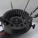 2 PCS Black Universal Drill Bit Sharpener Attachment - Revive Dull Bits with Your Angle Grinder-1