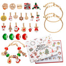 Golden 44-Piece Assorted Christmas Baubles Set with Elegant Designs in Wooden Gift Box - 3-6cm Decorative Ornaments for Tree, Home & Holiday Display-1