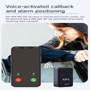 Black Mini Magnetic Real-Time GPS Tracker - Anti-Theft Locator for Vehicles, Assets & Personal Safety-4