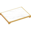 Instant Dry Stone Dish Drying Mat with Bamboo Rack - 2 Ways to Use, Quick Absorbent & Stylish(marble)-1