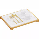 Instant Dry Stone Dish Drying Mat with Bamboo Rack - 2 Ways to Use, Quick Absorbent & Stylish(marble)-4