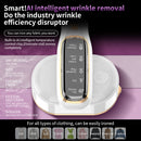 Portable Handheld Garment Steamer & Mini Iron - Smart Temperature Control, Rapid Heating & Powerful Steam for All Fabrics(White)-3