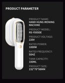 Portable Handheld Garment Steamer & Mini Iron - Smart Temperature Control, Rapid Heating & Powerful Steam for All Fabrics(White)-11