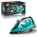 Powerful 2200W Electric Steam Iron with Ceramic Soleplate & Vertical Steam Function(green)-1