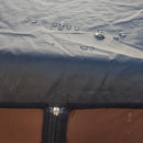 Portable Outdoor Chair Cover with Mosquito Net & Sun Canopy - UV & Water-Resistant Shelter for Camping & Fishing(black 205*125*205CM)(not including stand)-2