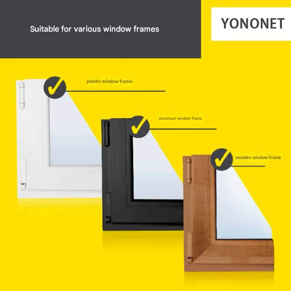 3pc DIY Magnetic Window Screen Kit - Fine Mesh Insect Net, No Drilling Required, Cut to Size(black 150cm x 130cm)