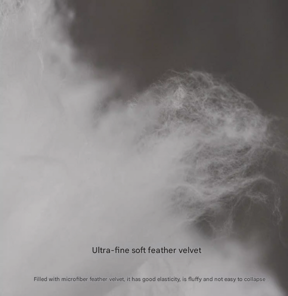 Grey Luxury Adjustable Bed Pillow Set (2-Pack) - Hotel Quality Down Alternative for Ultimate Neck Support & Comfort