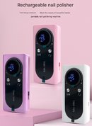 Purple Professional Rechargeable Nail Drill Machine - 45000RPM Portable E-File Kit for Acrylic, Gel, Polishing & Manicure-2