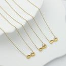 Style 8 Gold Infinity Necklace for Women - Dainty Titanium Steel Pendant with Sparkling Cubic Zirconia-3