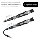 Grey Professional 115-in-1 Precision Screwdriver Set - Magnetic Repair Tool Kit for PC, Laptop, Phone & Electronics-3