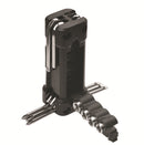 Black Versatile 16-in-1 Bike & Motorcycle Multi-Tool - Portable Repair Kit with Adjustable Wrench-5