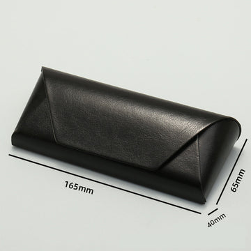 Gold Frame and Brown Lenses Modern Retro Geometric Sunglasses - Chic Metal Frame with UV400 Lenses and Black PU Leather Protective Case - 0