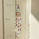 Colorful Dazzling Celestial Crystal Suncatcher - Star Shape Rainbow Maker Window Hanging Ornament-3
