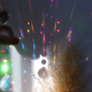 Colorful Dazzling Celestial Crystal Suncatcher - Star Shape Rainbow Maker Window Hanging Ornament-5
