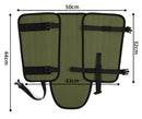Green Outdoor Waterproof Leg Gaiters - Anti-Snake Bite & Scratch Protection Boot Covers - Breathable Nylon Oxford Leg Guards for Hiking Camping-7