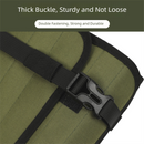 Khaki Outdoor Waterproof Leg Gaiters - Anti-Snake Bite & Scratch Protection Boot Covers - Breathable Nylon Oxford Leg Guards for Hiking Camping-4