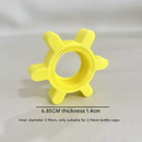 20-Pack Yellow Easy Twist Bottle Cap Opener - Ergonomic Grip for Soda & Drinks-2