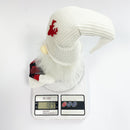 2-Pack Christmas Gnome Decorations - Red & White Long Leg Faceless Santa Elf Plush Ornaments-3