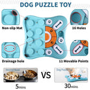 Interactive Pet Puzzle Toy - Slow Feeder Dispenser with Sound for Dogs & Cats-4