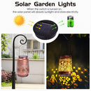 Decorative Solar Butterfly Hanging Lantern(11x11x17CM) - Waterproof Metal Hollow-Carved Outdoor Garden Projection Light for Garden and Patio-3