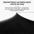 5-Pair Purple UV Protection Fingerless Gloves for Nail Art Curing and Cycling Sun Protection - Made of Nylon/Spandex, Manicure Hand Care-3