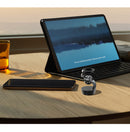 Black gyroscope and silver beads Kinetic Levitating Desk Toy - Silent Spinning Floating Gyroscope for Stress Relief & Office Decor-4