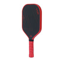 Red and Black T700 Carbon Fiber Pickleball Paddle Set - 16mm Textured Matte Finish with Oxford Carry Bag & PE Balls-2