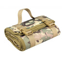 200x75CM Camouflage Outdoor Tactical Roll-Up Shooting Mat - MOLLE Webbing & Stake Down Eyelets - Portable Waterproof Ground Pad for Field Training, Camping & Picnic-1