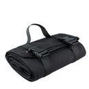 200x75CM Black Outdoor Tactical Roll-Up Shooting Mat - MOLLE Webbing & Stake Down Eyelets - Portable Waterproof Ground Pad for Field Training, Camping & Picnic-1