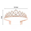 2-piece Silvery Birthday Girl Tiara and Sash Set - Elegant Rhinestone Alloy Crown with , Glitter "BIRTHDAY GIRL" Sash & Safety Pin - Perfect Princess Party Accessory for Women and Girls-4
