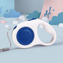 Blue 3M Automatic Retractable Dog Leash –Extendable Pet Lead with One-Button Brake Lock, Tangle-Free 360° Nylon Strap, Durable ABS Housing for Dogs and Puppies-1