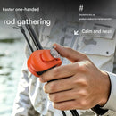 2 Pack Green Magnetic Fishing Rod Holder Clip -  ABS Lure Rod Fastener with EVA Padding and Magnetic Hook Keeper for Kayak and Boat Storage-4