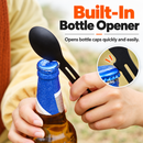 Multifunctional Camping Spork - Stainless Steel Spoon Fork Combo with Bottle Opener, Can Opener and Wrench Tool, Portable Outdoor Cutlery for Hiking, Camping and Picnics-5