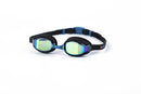 Junior mirrored lens swimming goggles golden colour-1